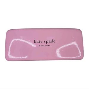 light pink Kate Spade sunglasses case | hardshell sunglasses case